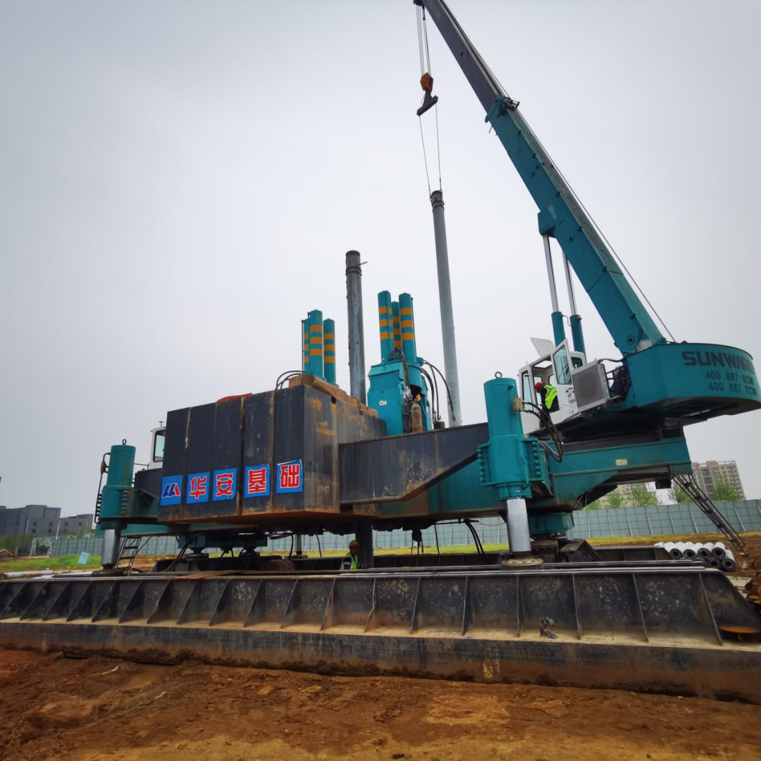 20天,800多根桩基!华安基础又受褒奖