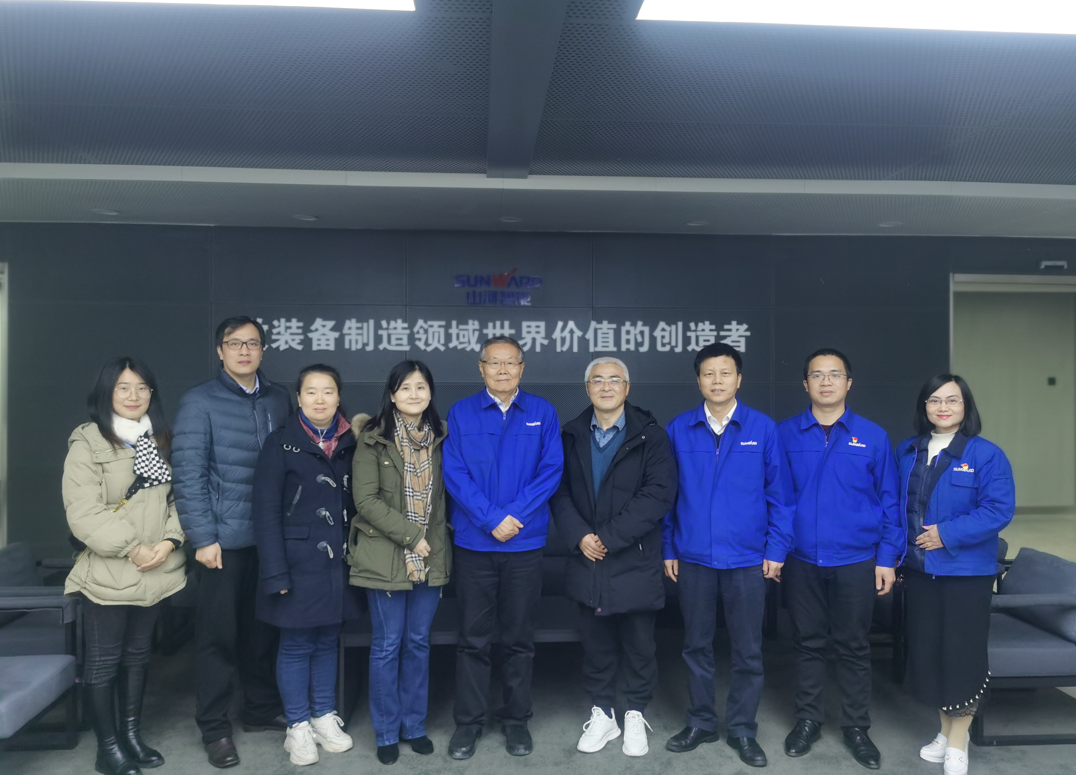 湖南省人工智能学会秘书长陈爱斌一行考察调研