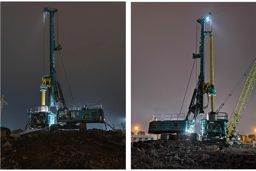 利器出击!SWRC260全回转全套管钻机成功完成首钻