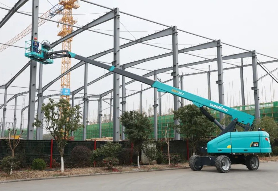 勇闯蓝海!两款臂式高空作业平台正式“出道”