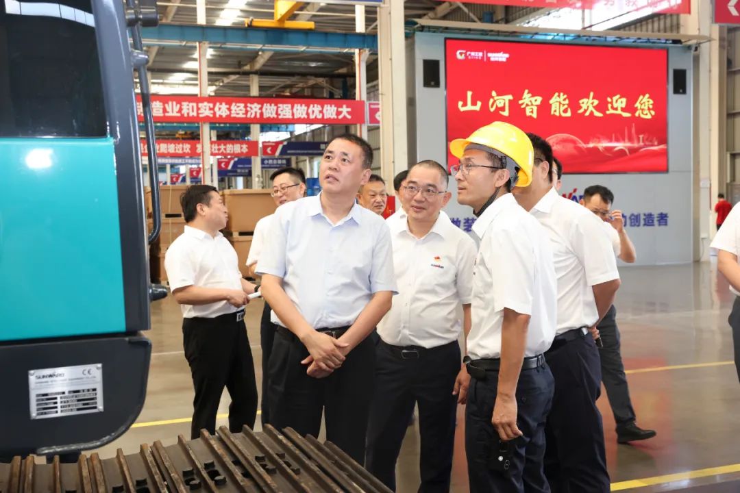 中铁城建集团党委书记、董事长申景涛到访