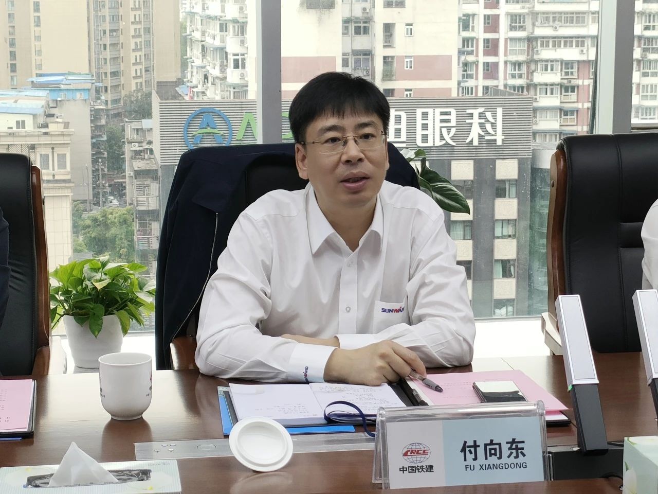 适应新形势,寻求新合作!到访中铁二十三局