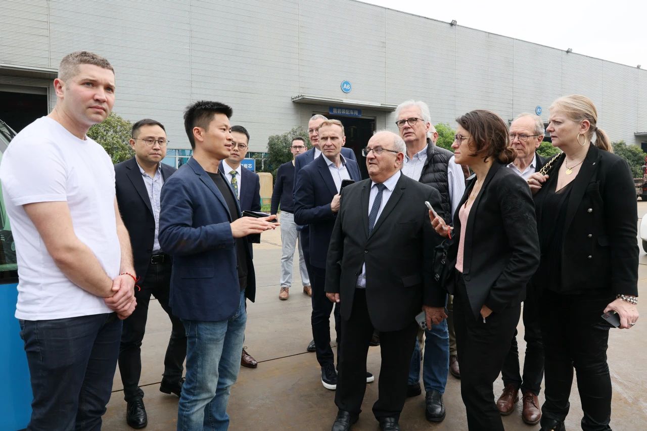 蒙达尔纪市代表团一行考察