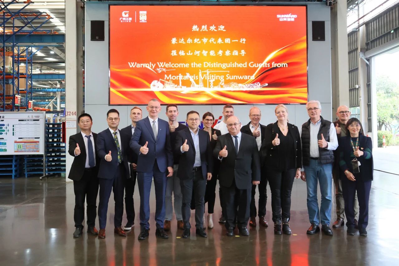 蒙达尔纪市代表团一行考察