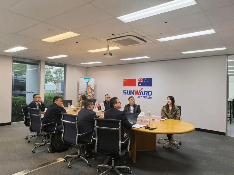 广州工控集团总经理王福铸率队考察澳大利亚子公司