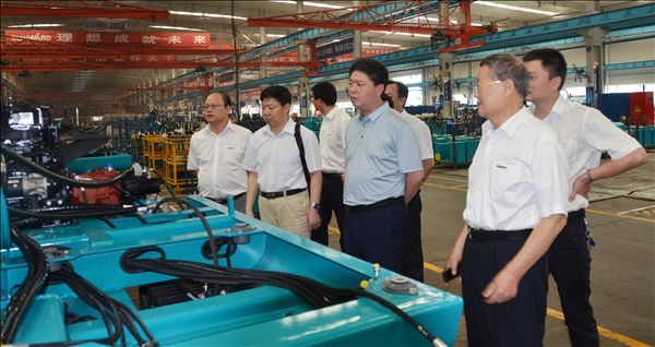 河南永煤集团董事长曹志安一行莅临考察