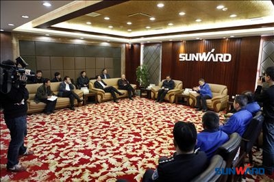 湖南省省委常委、政法委孙建国书记一行来调研考察