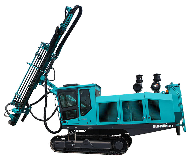 全液压钻车成功入选2016年度湖南省百项重点新产品