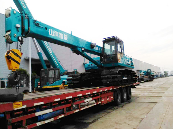 油田好帮手——伸缩臂履带起重机