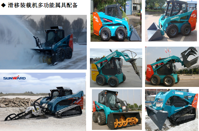 滑移装载机中标北京市政项目