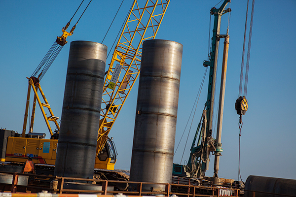 入海深110米！旋挖钻机助建飞云江特大桥