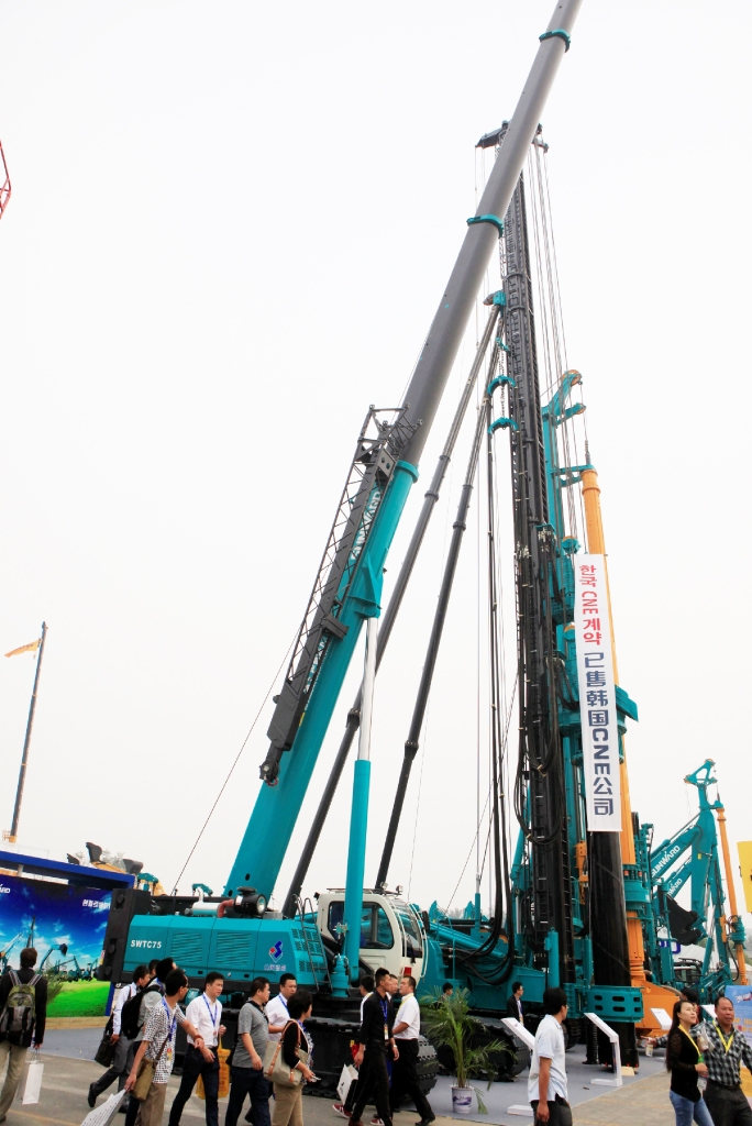 喜讯:SWCH598-115M全液压履带桩机BICES 2015首日售罄