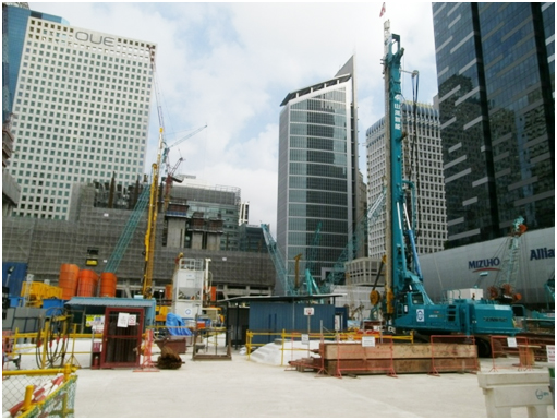 大型地基固化设备扎根新加坡