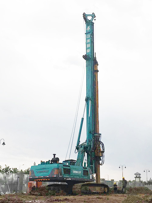 十台旋挖助力沈阳重点工程