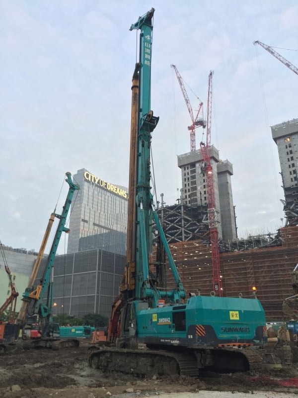 全系列地下工程装备全面进入澳门市场