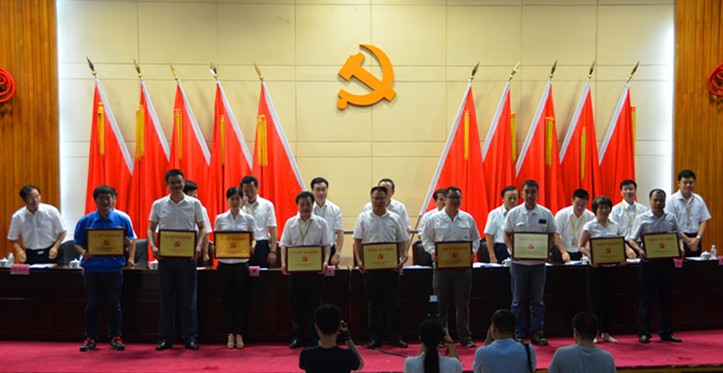 党委荣获长沙经开区“创新型”基层党组织荣誉称号