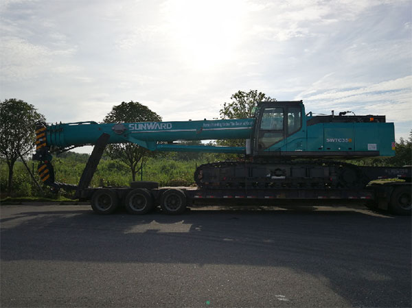 全新一代SWTC35B起重机征战越南