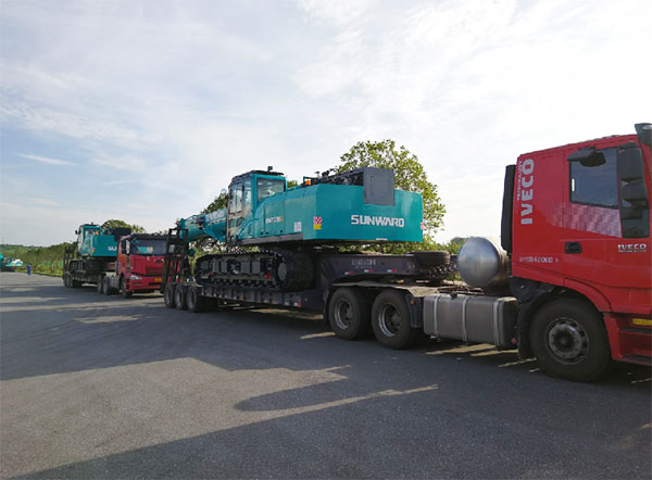 全新一代SWTC35B起重机征战越南