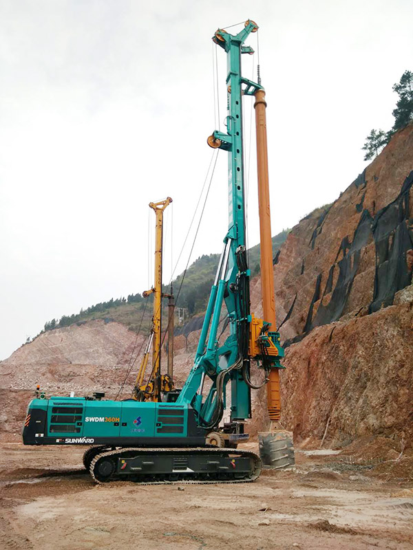 效率高出两倍！SWDM360旋挖钻名动贵阳