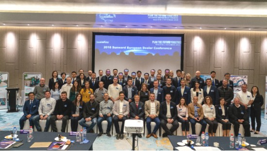 携手共谋未来， 2018欧洲代理商大会隆重召开