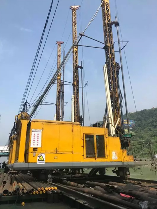 打造长江黄金水道！航道钻机轻松搞定水下礁石