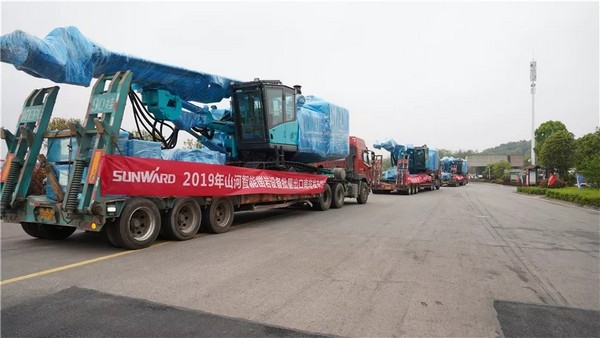 进军南非高端矿山市场！凿岩设备批量发车