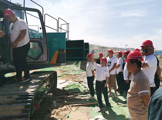 旋挖钻机助力延安红色文旅建设