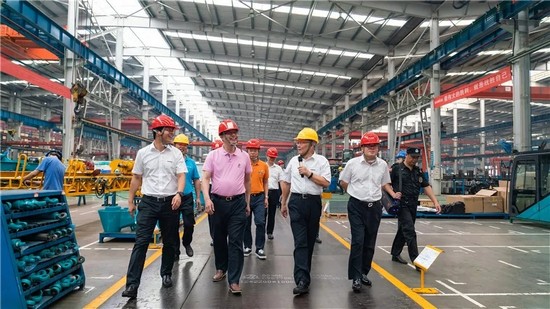 广州市国资委党委书记、主任陈浩钿莅临考察指导