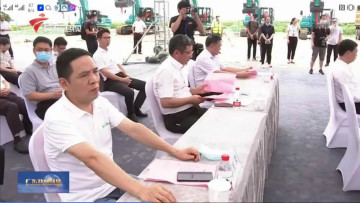 大湾区又一跨海“大桥”开工，挖掘机“秀”美现场