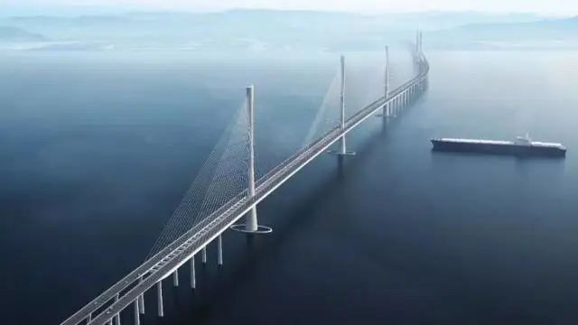 大湾区又一跨海“大桥”开工，挖掘机“秀”美现场