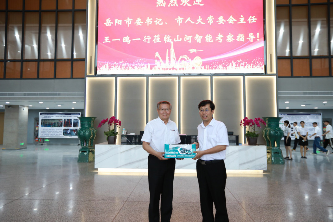 岳阳市委书记王一鸥带队调研