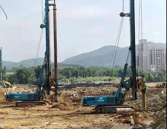 星级品质+星级售后，所以他选择了旋挖钻机