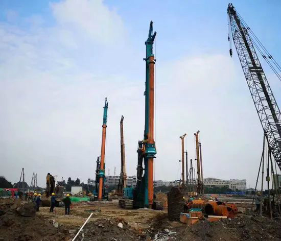 从事基础施工32年的老行家为旋挖钻机代言