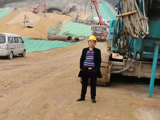 从事基础施工32年的老行家为旋挖钻机代言