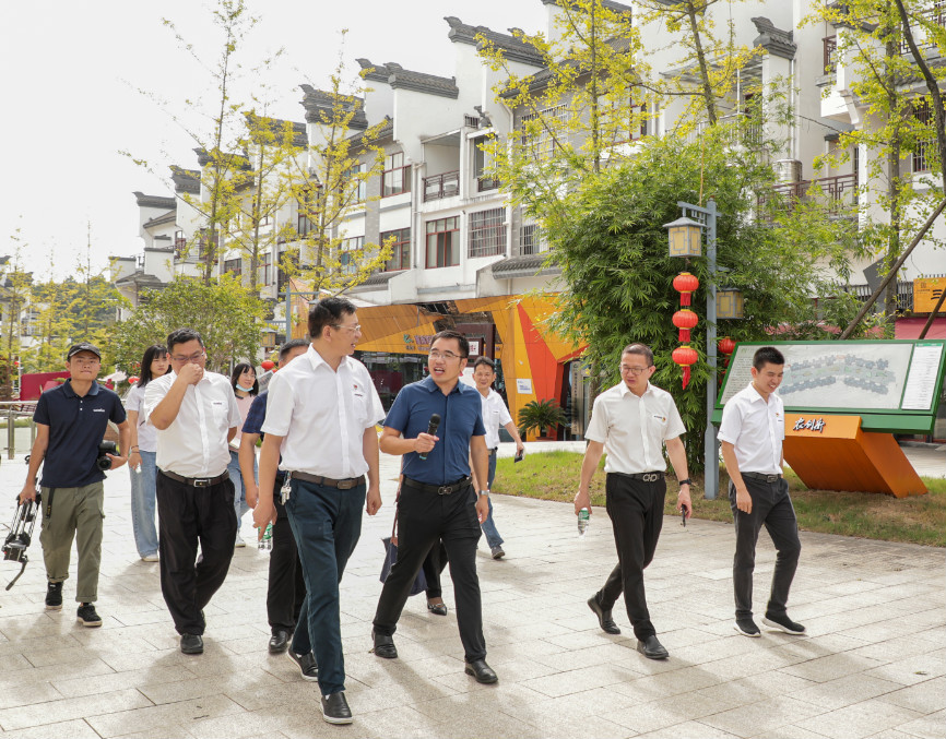 党委赴浔龙河交流学习