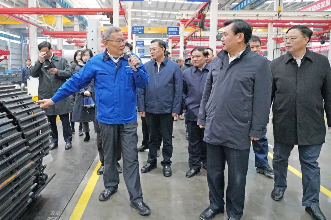 中国民航局局长冯正霖一行到调研指导