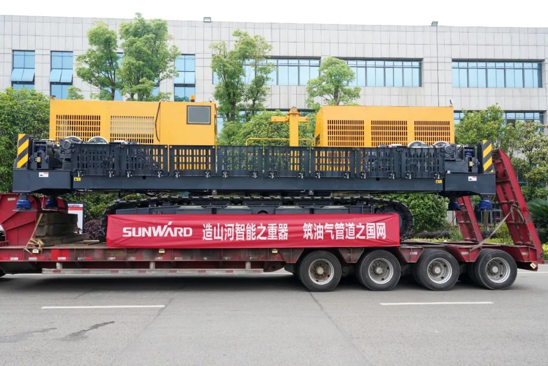 世界首台套油气管道装备发往国家重点工程