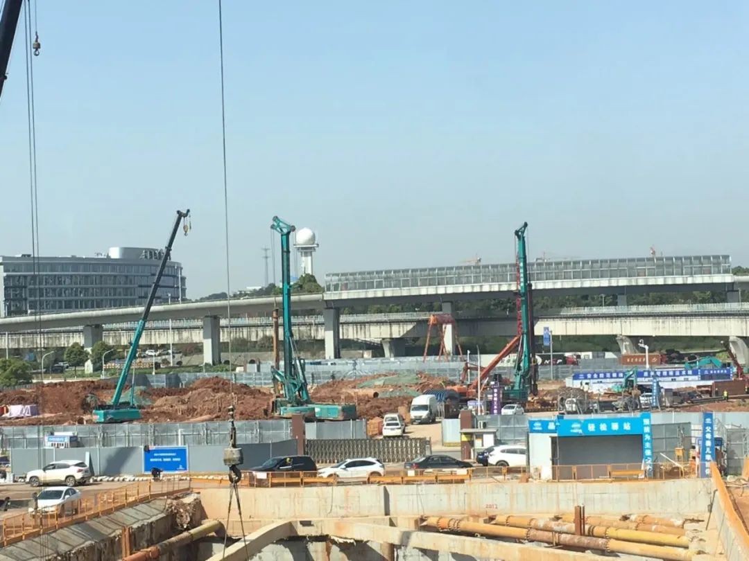 超强施工组合！助力长沙地铁6号线建设