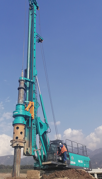 一枚“铁粉”！土耳其客户采购旋挖钻机