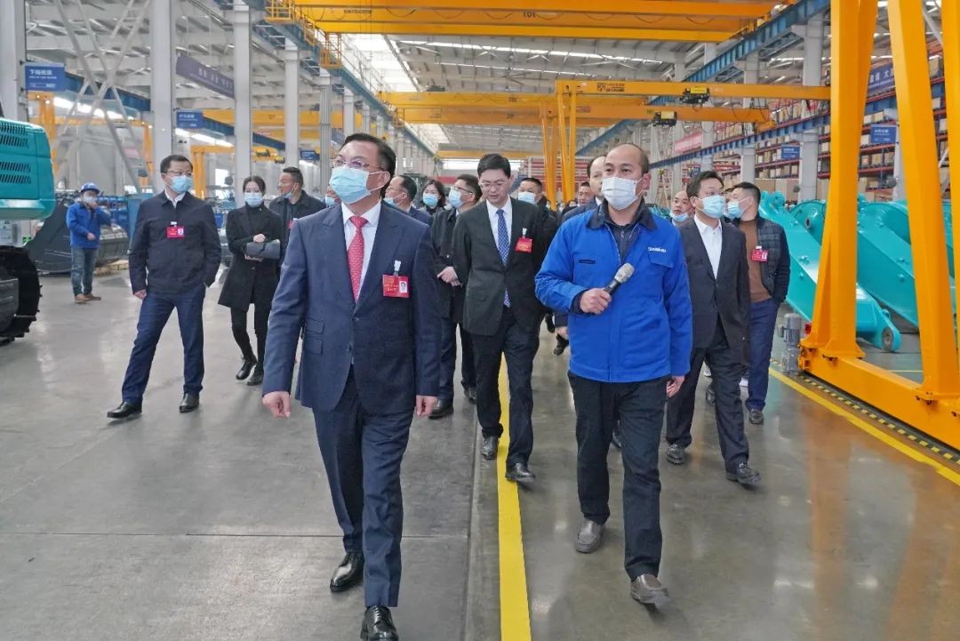 长沙县“两会”观摩团考察