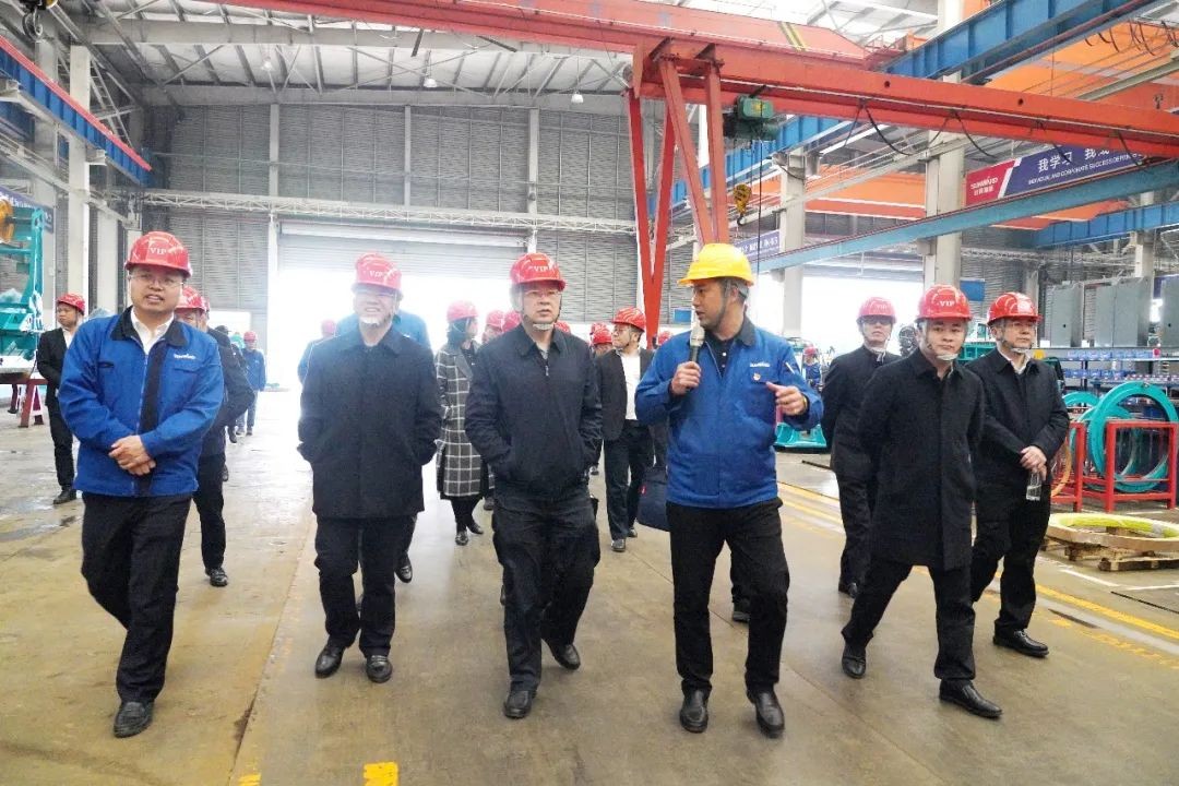 湖南重点建筑企业团调研