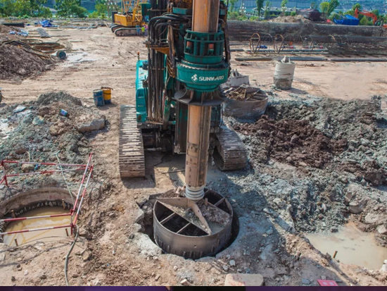 3.5米直径高效入岩，他携旋挖名动山城