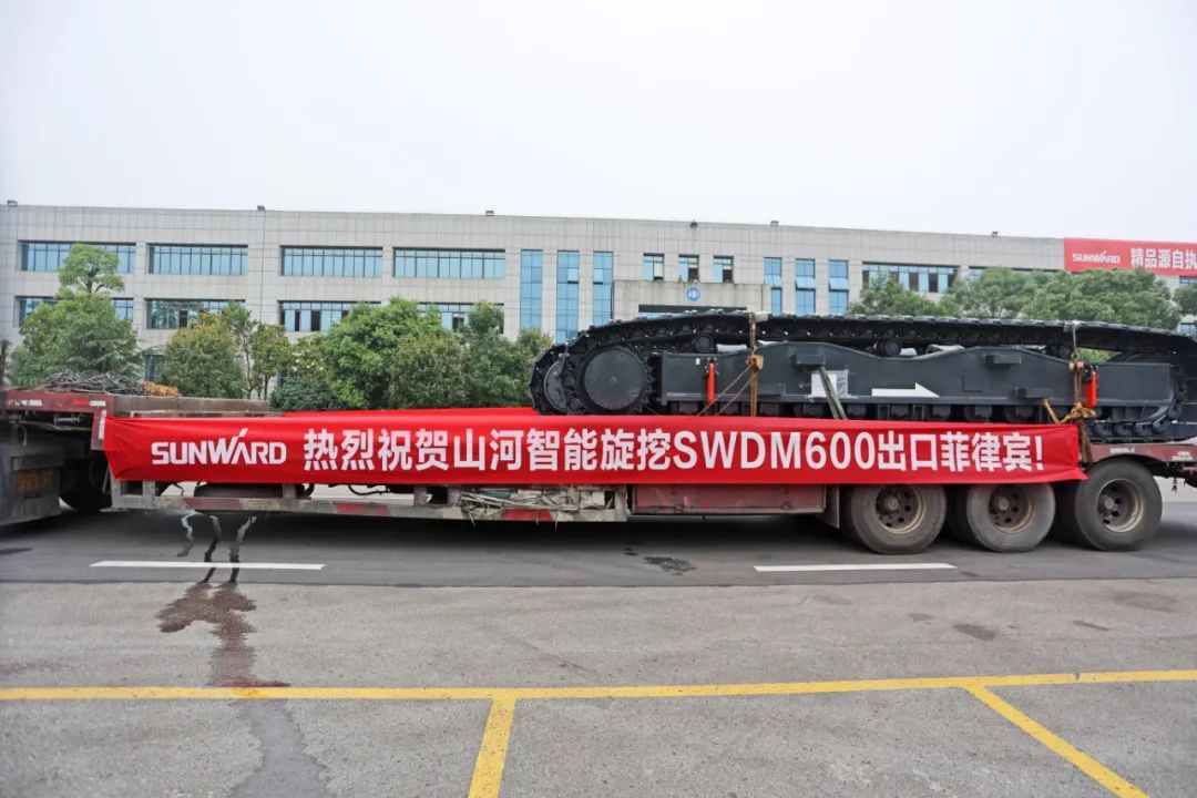 最大旋挖钻机出口菲律宾，开启拓展海外市场新篇章