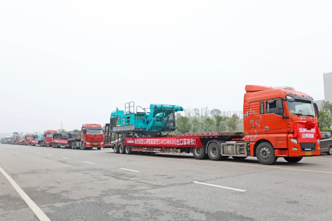 最大旋挖钻机出口菲律宾，开启拓展海外市场新篇章