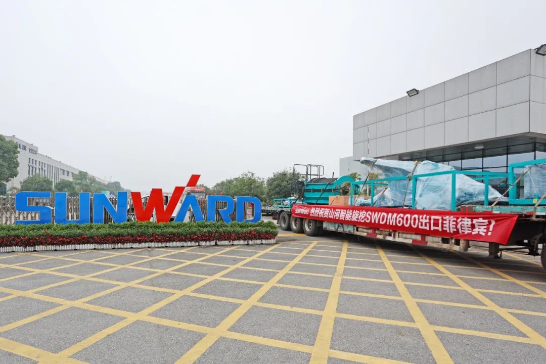 最大旋挖钻机出口菲律宾，开启拓展海外市场新篇章