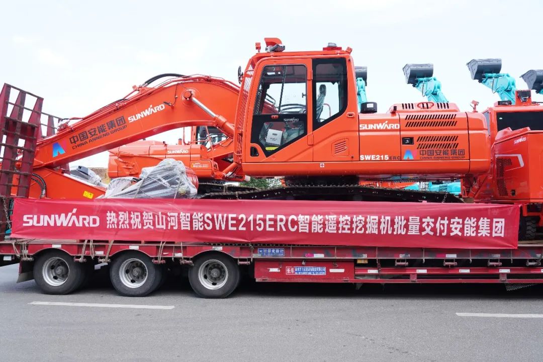 应急救援装备喜讯连连——智能遥控挖掘机年内再度批量发货