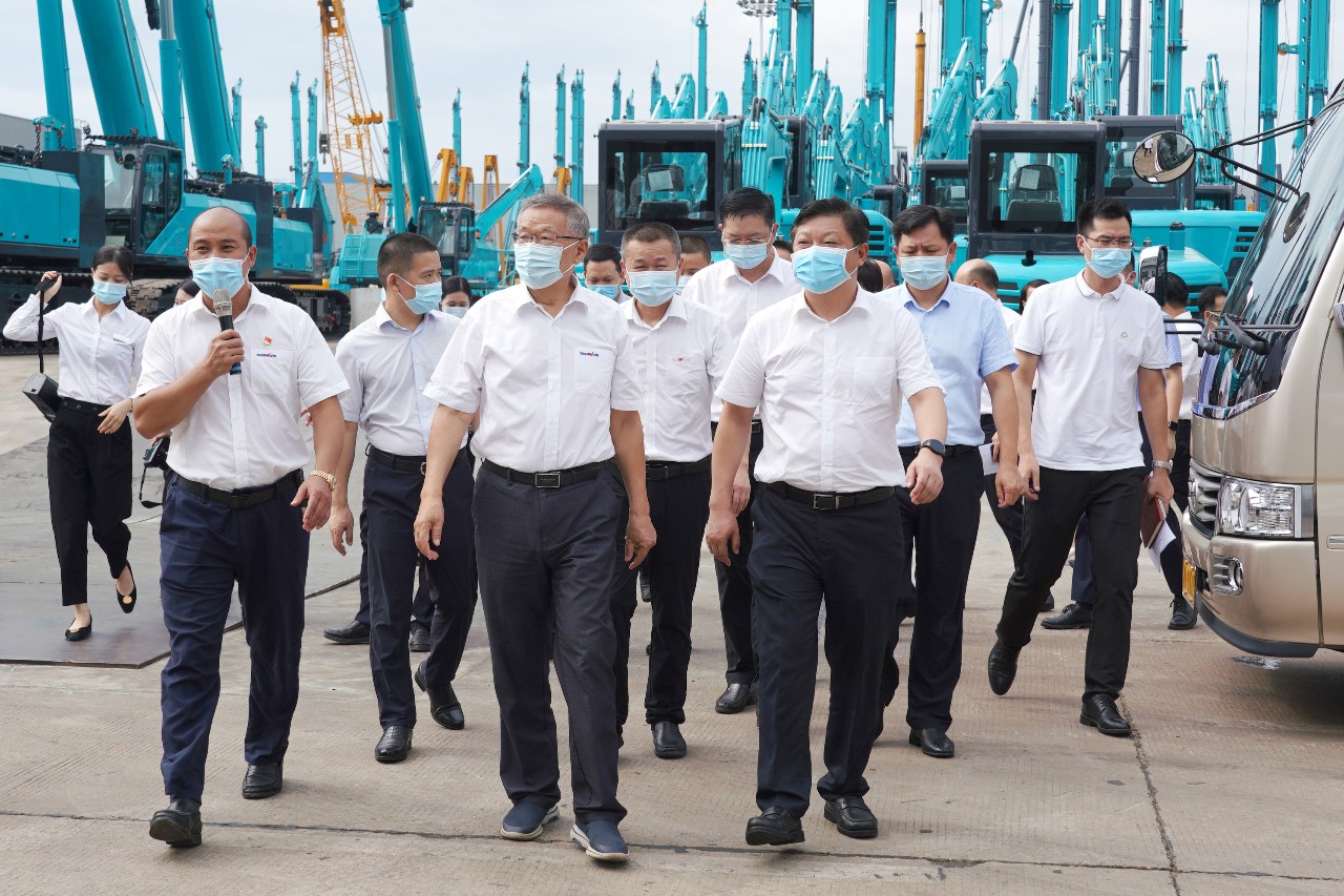 长沙县委书记付旭明调研