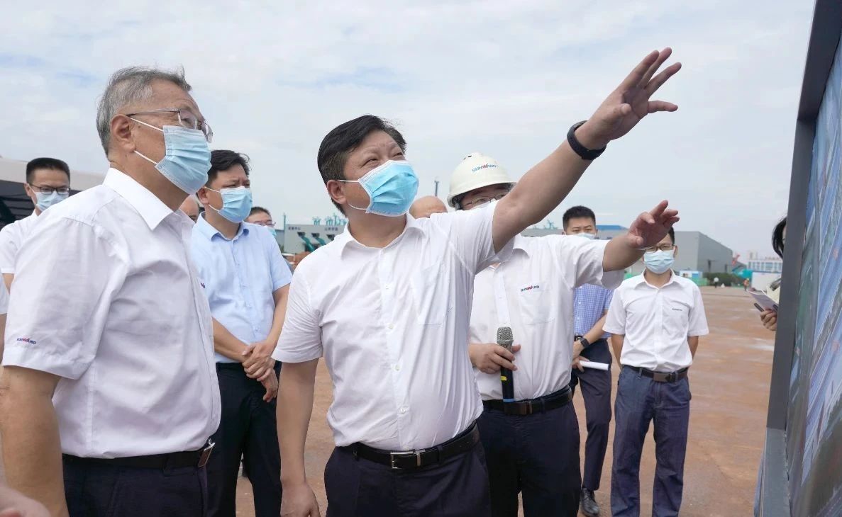 长沙县委书记付旭明调研