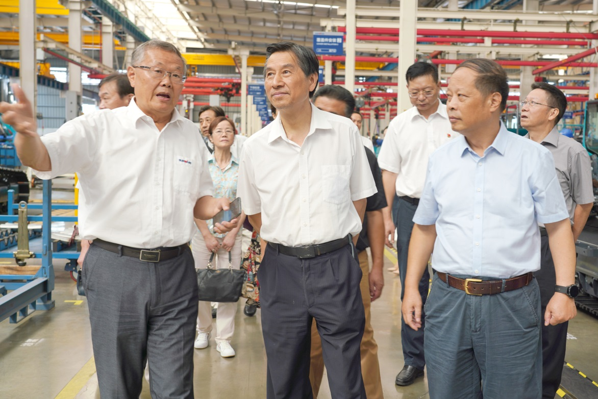 湖南省老科学技术工作者一行到访