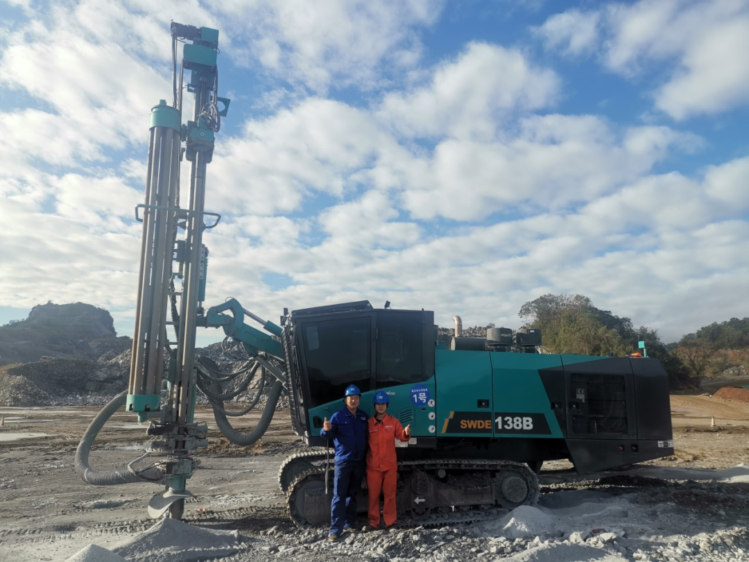 追加订单！一体化潜孔钻机助力海南华润水泥获好评